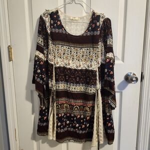Umgee Multicolor Boho Dress